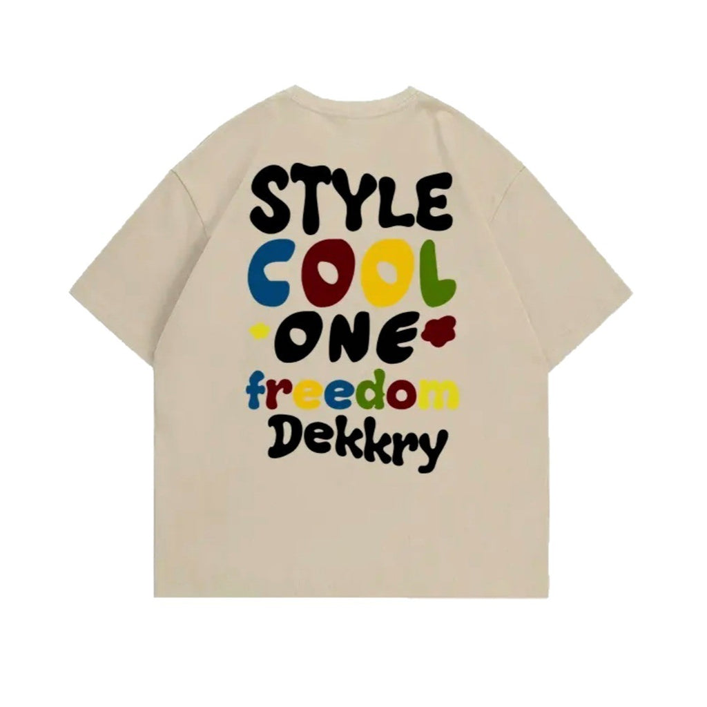 2025 New Summer Special Men's and Women's Short-Sleeved T-Shirts Internet Celebrity High-End Niche Trendy Versatile Fashionable Style