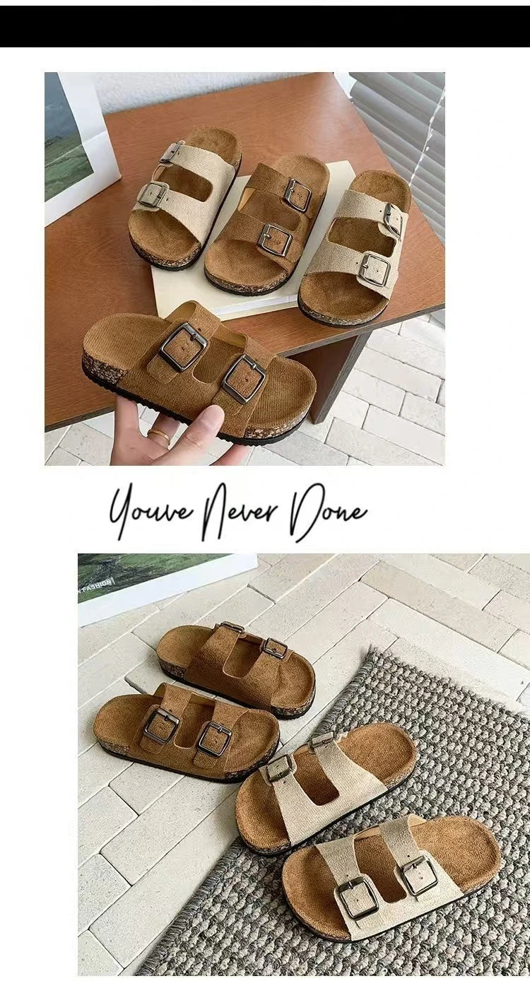 2026 Children Sandals for Girls Boys Summer New Fashion Korean Style Soft Sole Anti-slippery Versatile Chic Open-toe Beach Shoes