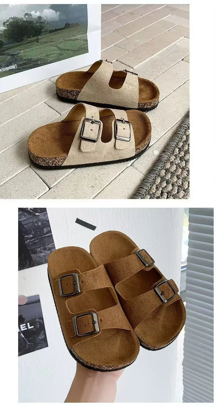 2026 Children Sandals for Girls Boys Summer New Fashion Korean Style Soft Sole Anti-slippery Versatile Chic Open-toe Beach Shoes