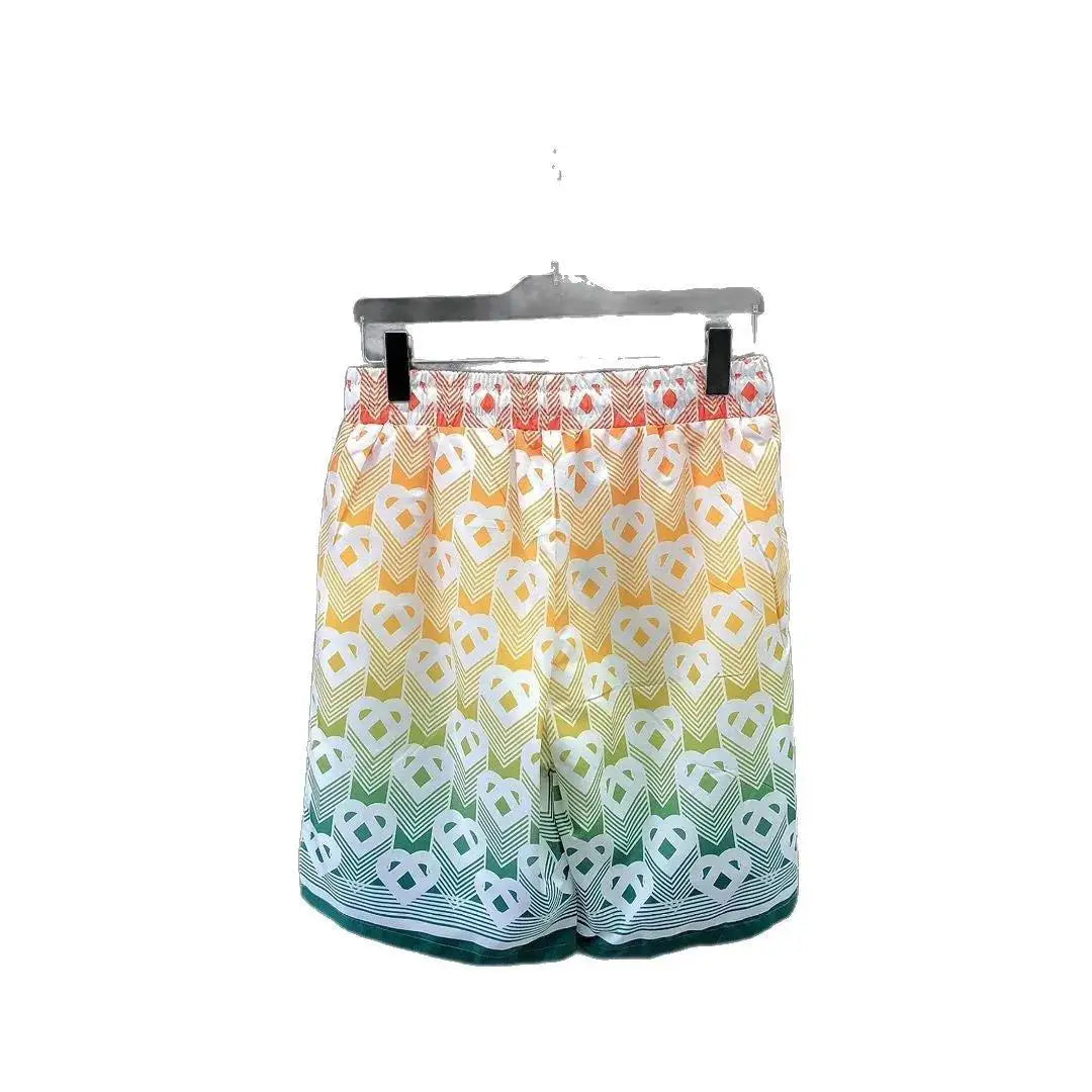 2025 Summer Casual 3D Print Men's Hawaiian Shirt Set Shorts Versatile Fashionable Clothing For Men Women Ropa Y2k Barata