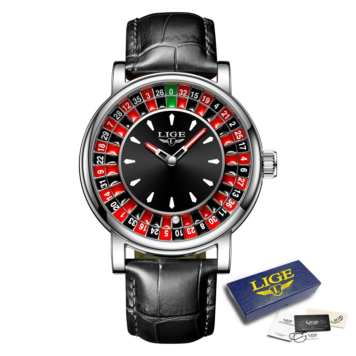 LIGE Top Brand Classical Watches Men Business Casual Luxury Mens Watch Waterproof Luminous Quartz Wristwatches Reloj Hombre 2026