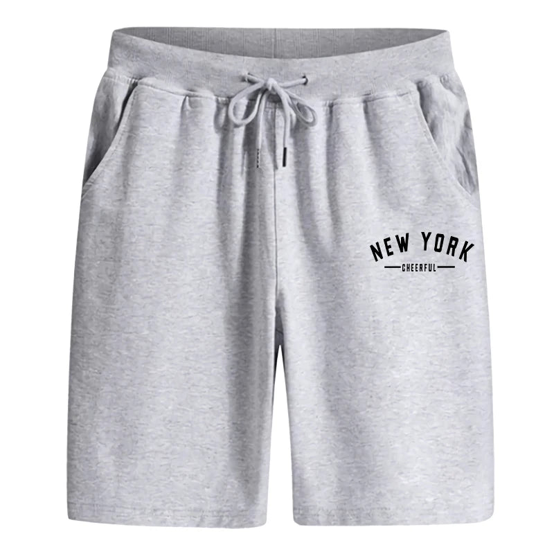 Men's Short Casual Elastic Waist Short Trouser Outdoors Jogging Sports Man Shorts Summer Comfort Half Pants Running Sportswear