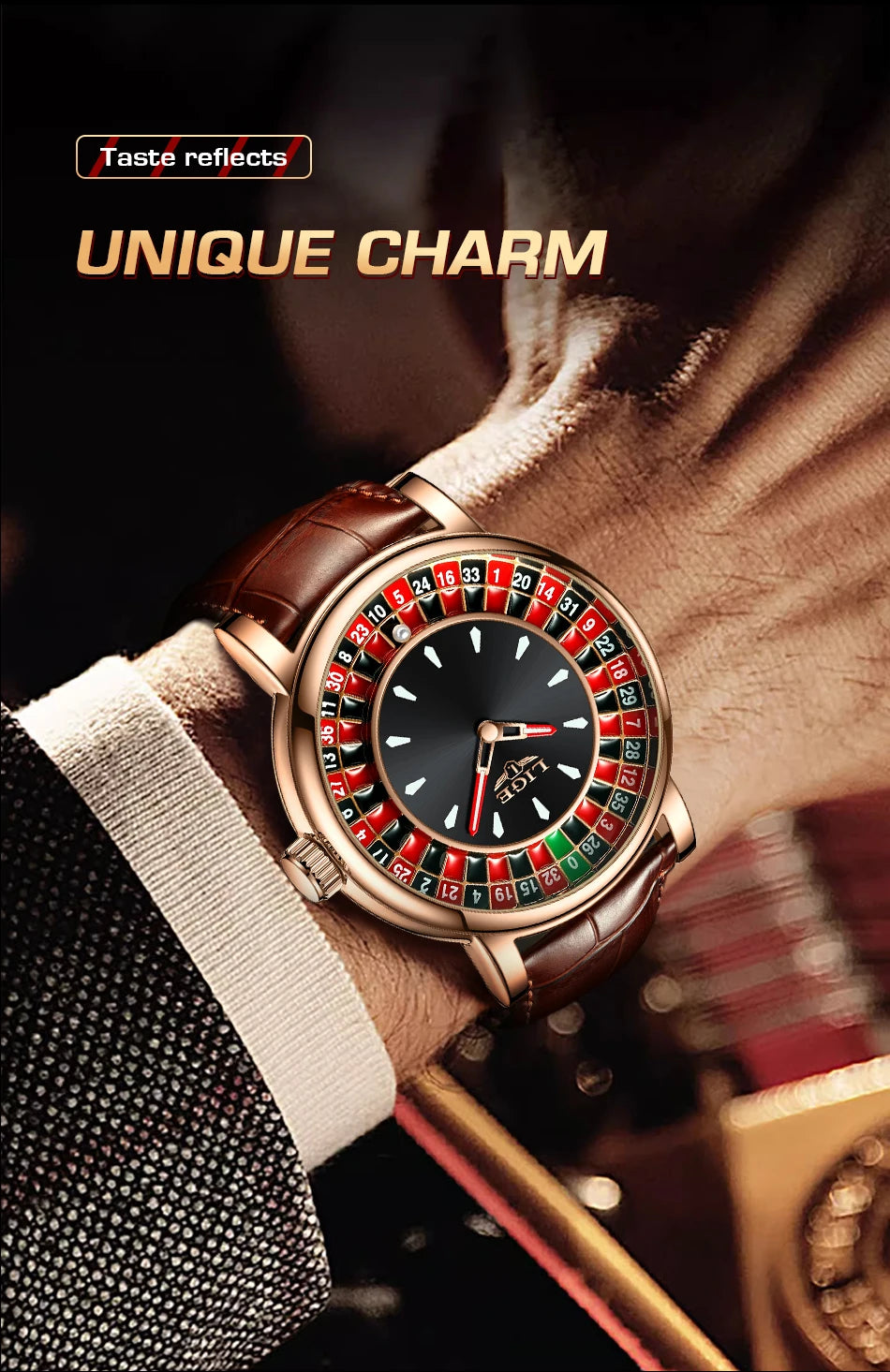 LIGE Top Brand Classical Watches Men Business Casual Luxury Mens Watch Waterproof Luminous Quartz Wristwatches Reloj Hombre 2026