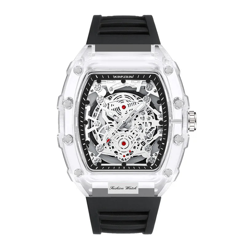 New Men's Watch Fashion High End Elegant Handsome Trendy Personalized and Versatile Night Light Calendar Male Quartz Wristwatch