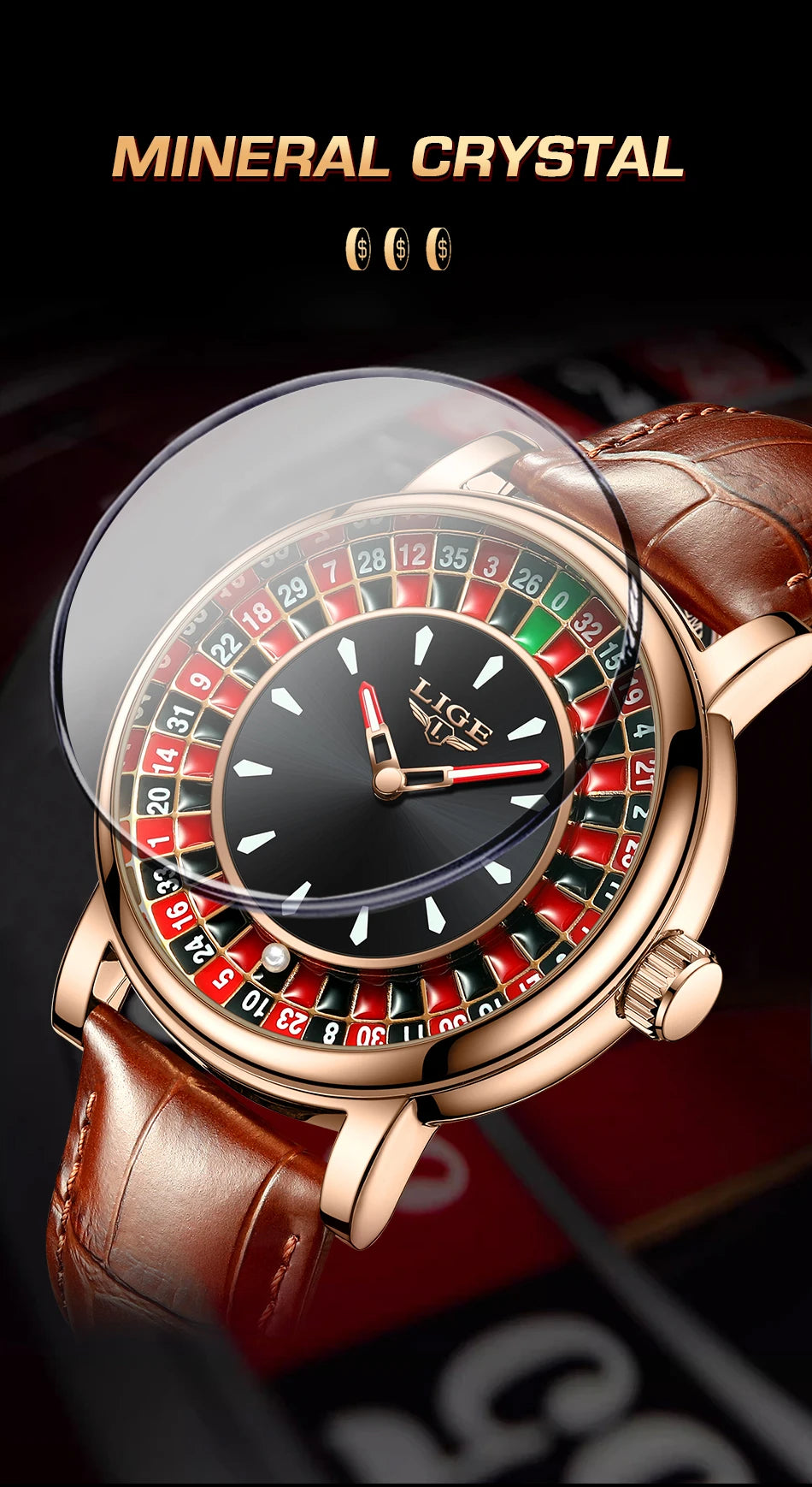 LIGE Top Brand Classical Watches Men Business Casual Luxury Mens Watch Waterproof Luminous Quartz Wristwatches Reloj Hombre 2026