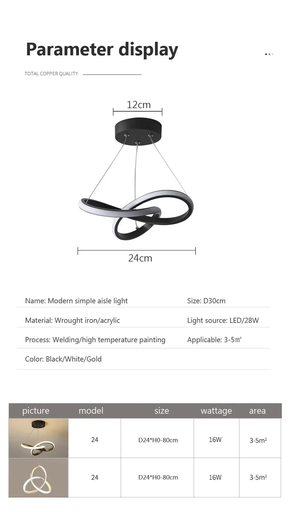 Modern LED Pendant Light With Irregular Streamlined Design Creative Small Hanging Light For Bedrooms Dining Rooms Study Rooms