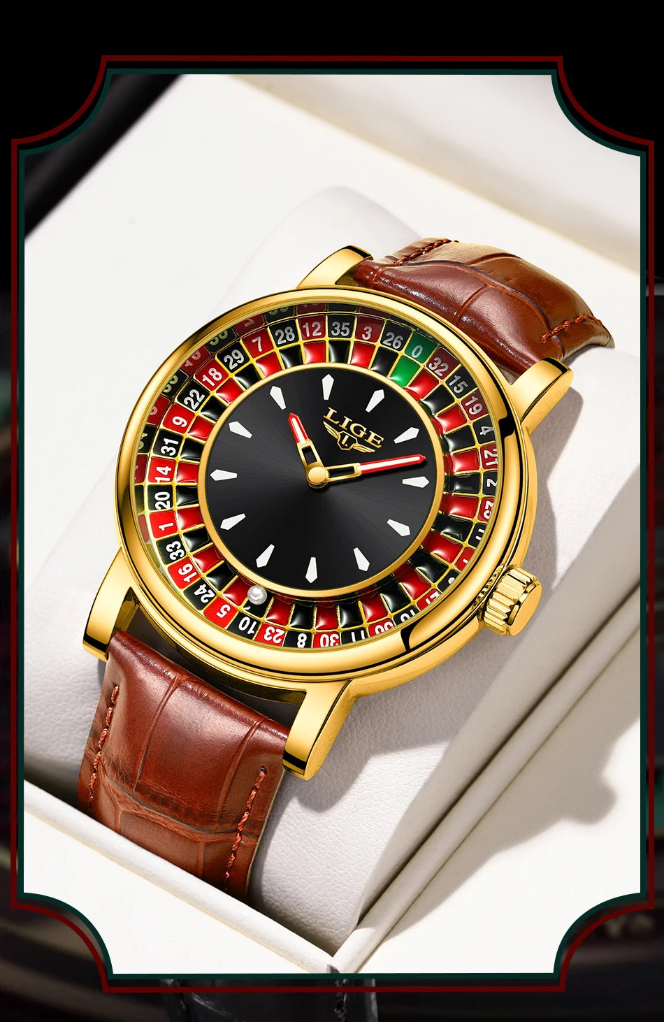 LIGE Top Brand Classical Watches Men Business Casual Luxury Mens Watch Waterproof Luminous Quartz Wristwatches Reloj Hombre 2026