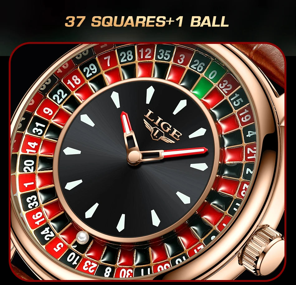 LIGE Top Brand Classical Watches Men Business Casual Luxury Mens Watch Waterproof Luminous Quartz Wristwatches Reloj Hombre 2026