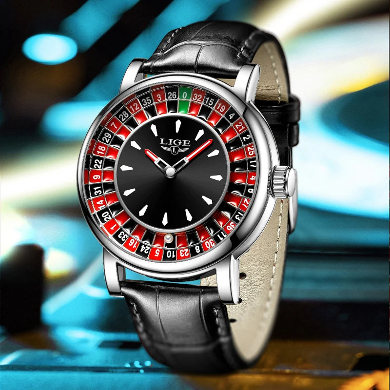 LIGE Top Brand Classical Watches Men Business Casual Luxury Mens Watch Waterproof Luminous Quartz Wristwatches Reloj Hombre 2026