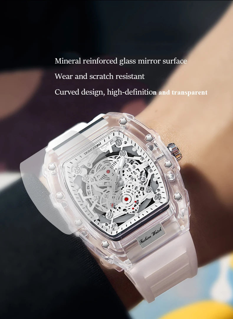 New Men's Watch Fashion High End Elegant Handsome Trendy Personalized and Versatile Night Light Calendar Male Quartz Wristwatch