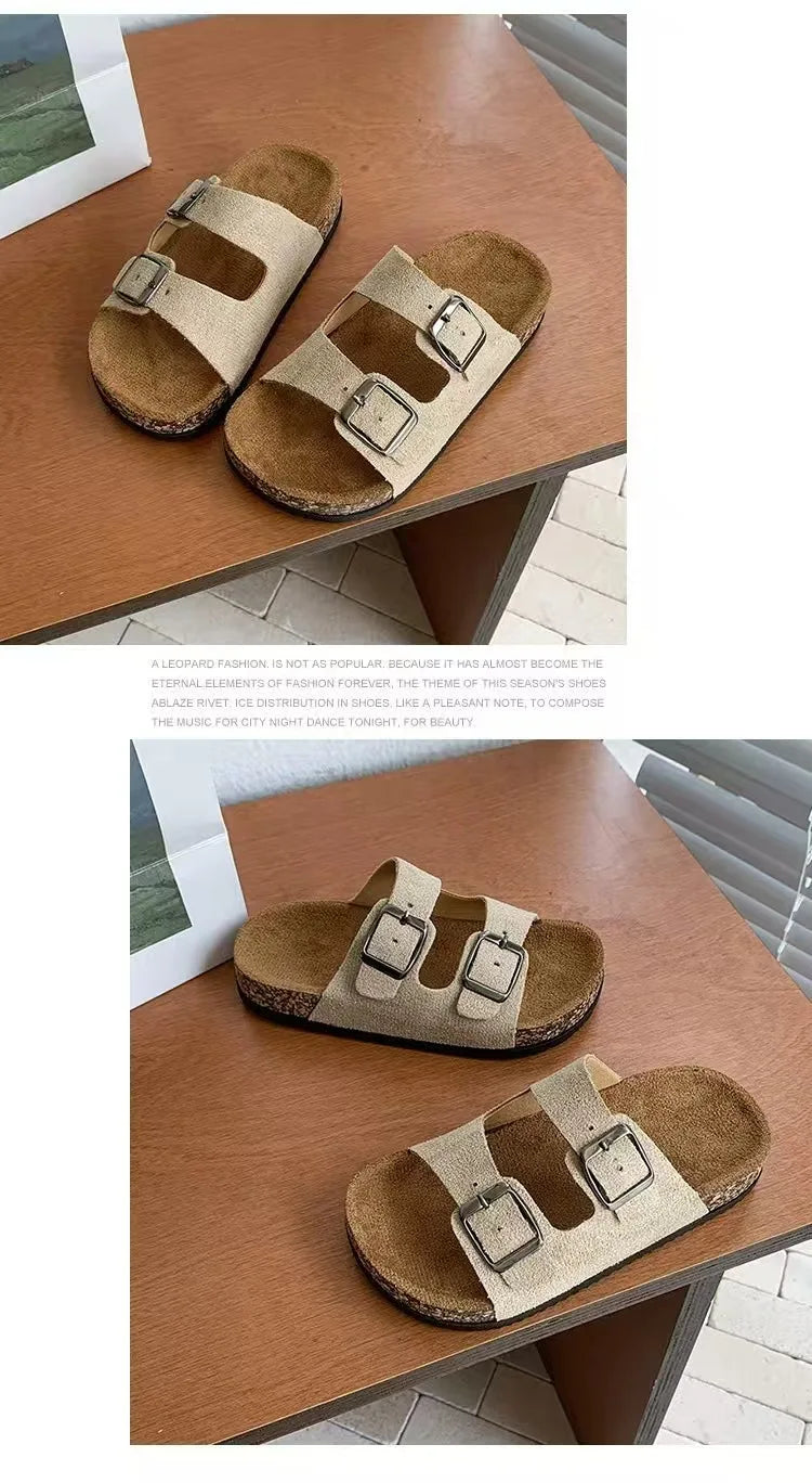 2026 Children Sandals for Girls Boys Summer New Fashion Korean Style Soft Sole Anti-slippery Versatile Chic Open-toe Beach Shoes