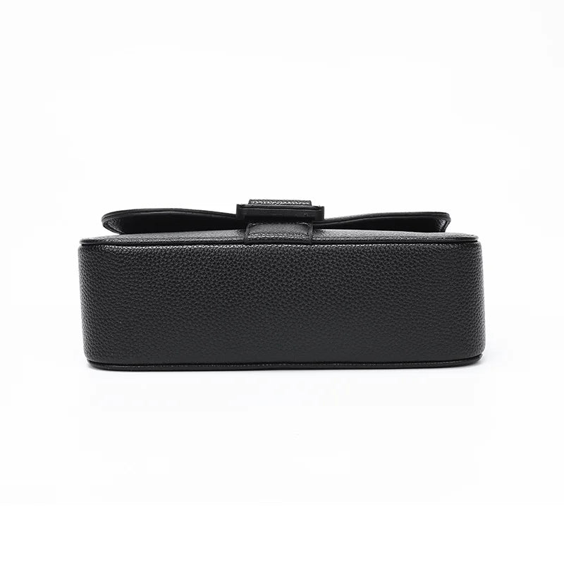 High-End Men's Stylish Crossbody Bag PU Leather Sling Bag Minimalist Business Shoulder Bag Perfect for Daily Commute Travel