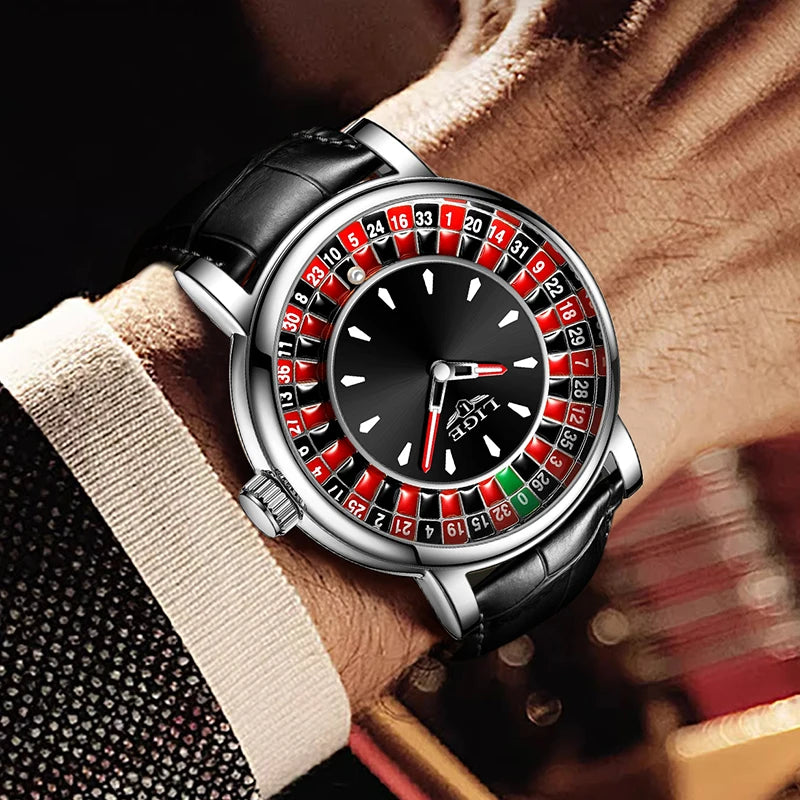 LIGE Top Brand Classical Watches Men Business Casual Luxury Mens Watch Waterproof Luminous Quartz Wristwatches Reloj Hombre 2026