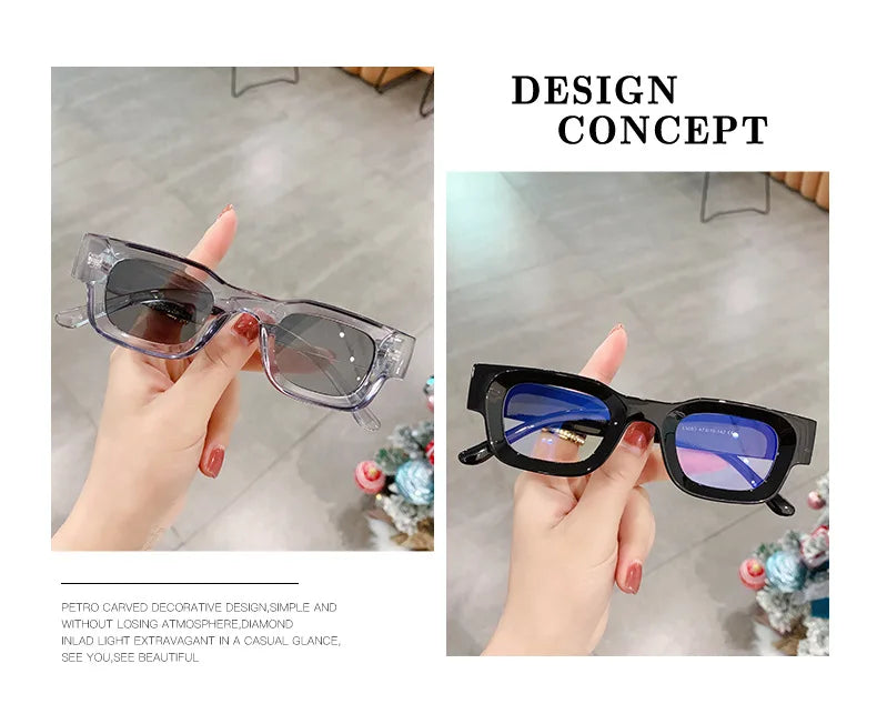 Popular Polarized Sunglasses Men Women Retro Designer Small Square Punk Sun glasses Vintage Shades Eyewear gafas de sol hombre
