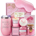 Gifts for Ladies ,Mom, Wife,Girlfriend, Sister-Happy Birthday,Christmas,Valentine's Day,Mothers Day-Lavender Spa Gift Basket Set