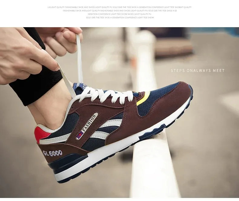 Men Casual Shoes 2025 New Popular Spring Autumn Breathable Zapatos Lightweight Calzado De Hombre Comfortable Male Sneakers