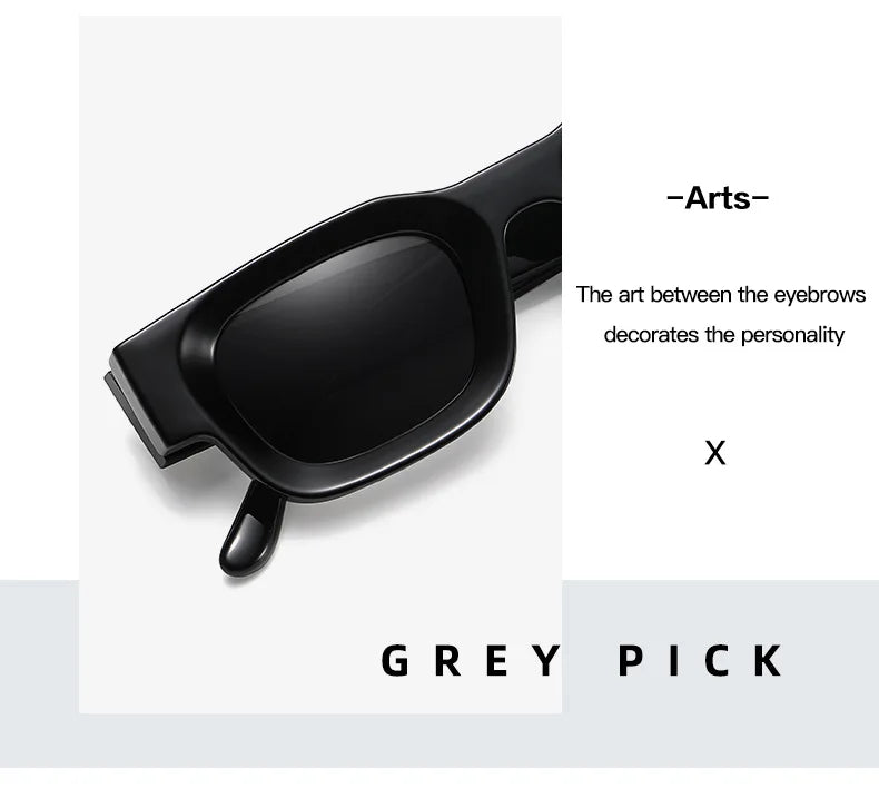 Popular Polarized Sunglasses Men Women Retro Designer Small Square Punk Sun glasses Vintage Shades Eyewear gafas de sol hombre