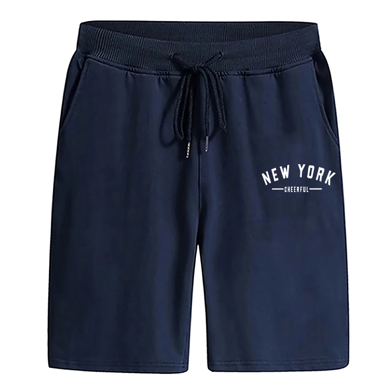 Men's Short Casual Elastic Waist Short Trouser Outdoors Jogging Sports Man Shorts Summer Comfort Half Pants Running Sportswear