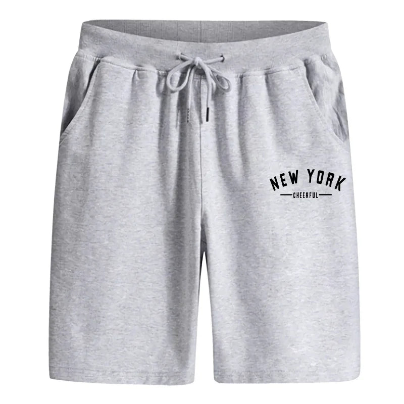 Men's Short Casual Elastic Waist Short Trouser Outdoors Jogging Sports Man Shorts Summer Comfort Half Pants Running Sportswear