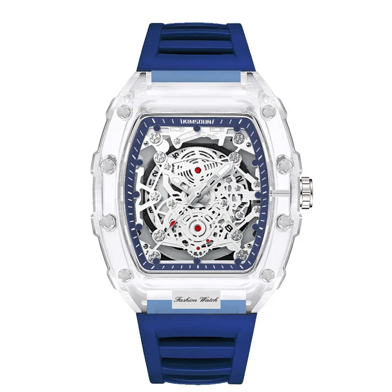 New Men's Watch Fashion High End Elegant Handsome Trendy Personalized and Versatile Night Light Calendar Male Quartz Wristwatch