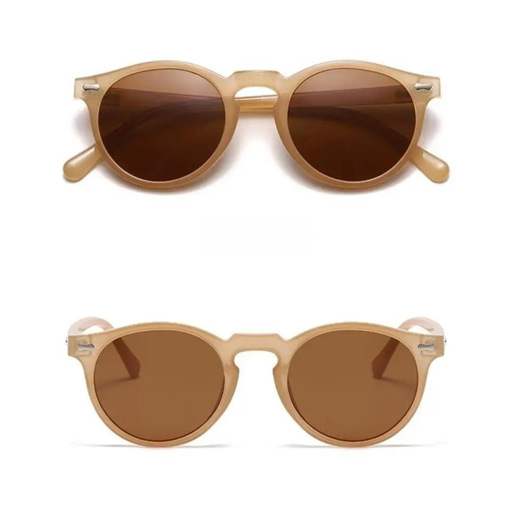 2024 Polarized Sunglasses Men Women Brand Designer Retro Round Sun Glasses Vintage Male Female Goggles UV400 Oculos Gafas De Sol