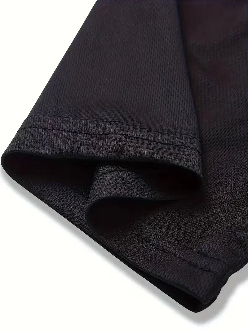 Summer Men's Casual Clothing Set Breathable Oversize T-Shirt Shorts 2-Piece Sportswear Short Sleeve Comfortable Suit for Men
