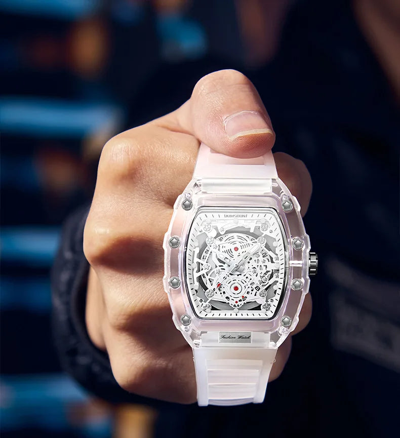 New Men's Watch Fashion High End Elegant Handsome Trendy Personalized and Versatile Night Light Calendar Male Quartz Wristwatch