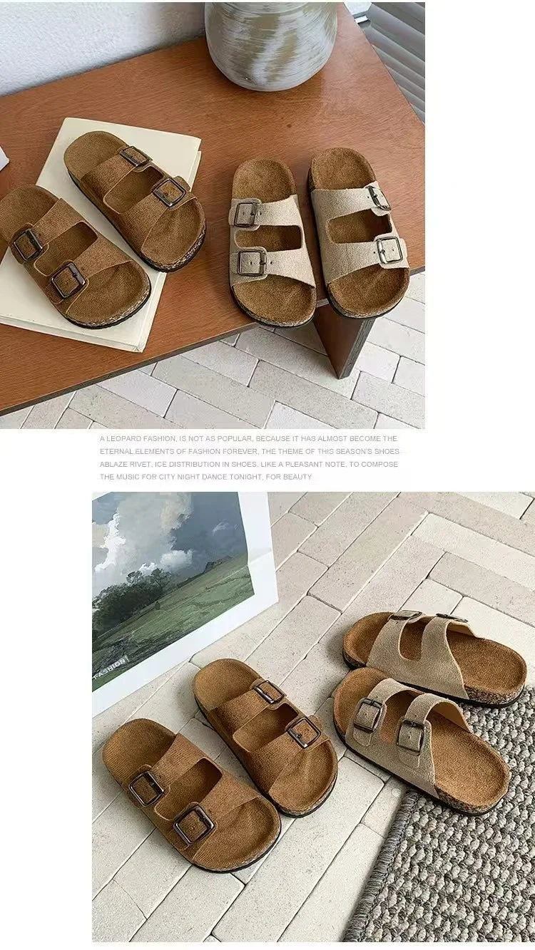 2026 Children Sandals for Girls Boys Summer New Fashion Korean Style Soft Sole Anti-slippery Versatile Chic Open-toe Beach Shoes