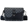 High-End Men's Stylish Crossbody Bag PU Leather Sling Bag Minimalist Business Shoulder Bag Perfect for Daily Commute Travel