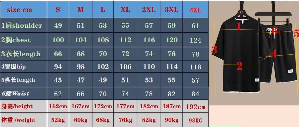 Summer Men Loose Tracksuit Set, Waffle Breathable T-shirt & Elastic Waist Shorts, Stylish Letter Print Daily Sport Outfit