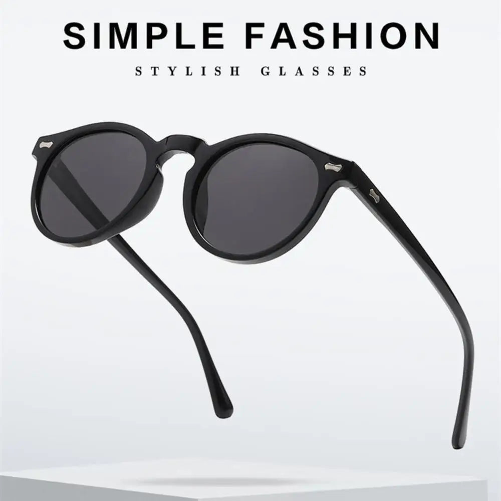 2024 Polarized Sunglasses Men Women Brand Designer Retro Round Sun Glasses Vintage Male Female Goggles UV400 Oculos Gafas De Sol