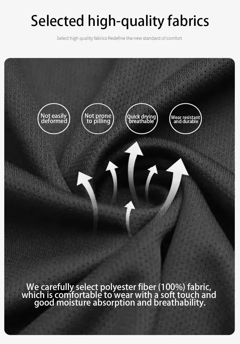 Summer Men's Casual Clothing Set Breathable Oversize T-Shirt Shorts 2-Piece Sportswear Short Sleeve Comfortable Suit for Men
