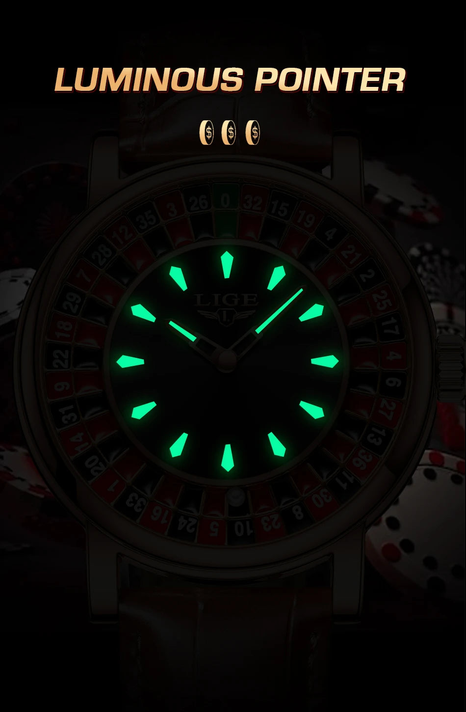 LIGE Top Brand Classical Watches Men Business Casual Luxury Mens Watch Waterproof Luminous Quartz Wristwatches Reloj Hombre 2026
