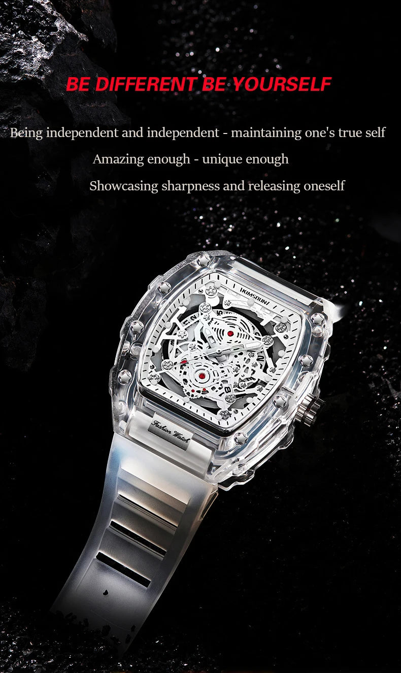 New Men's Watch Fashion High End Elegant Handsome Trendy Personalized and Versatile Night Light Calendar Male Quartz Wristwatch