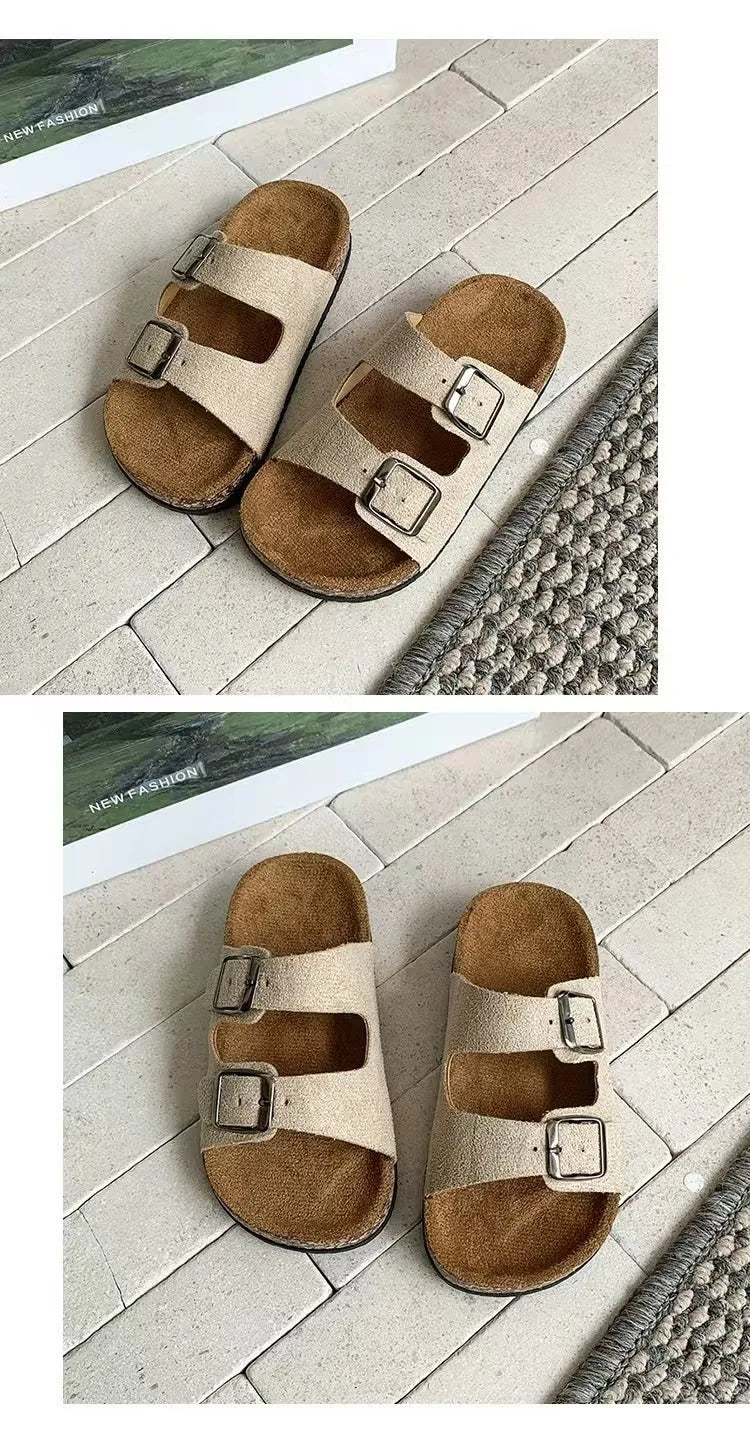 2026 Children Sandals for Girls Boys Summer New Fashion Korean Style Soft Sole Anti-slippery Versatile Chic Open-toe Beach Shoes